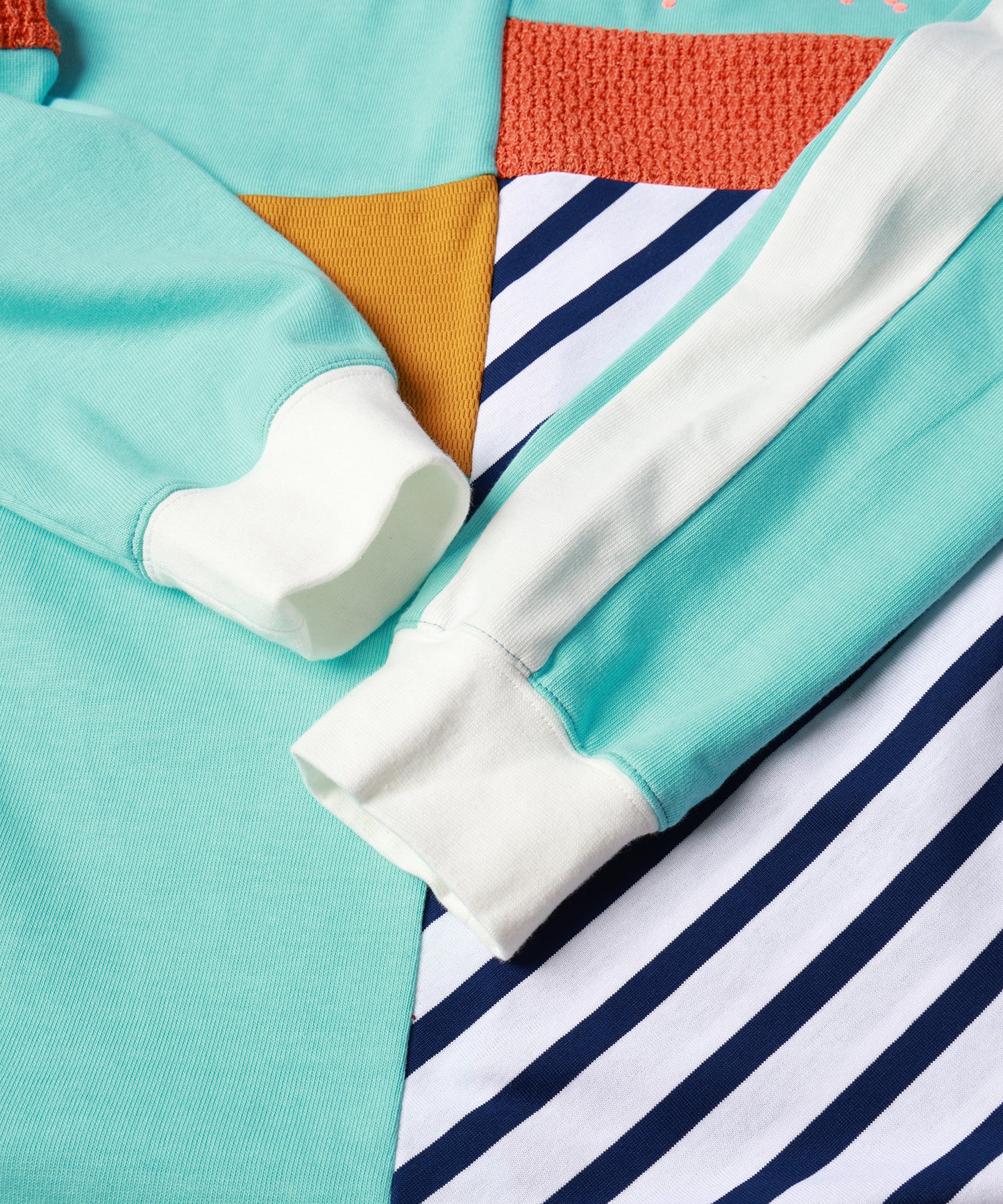 PATCHWORK POLO SHIRT