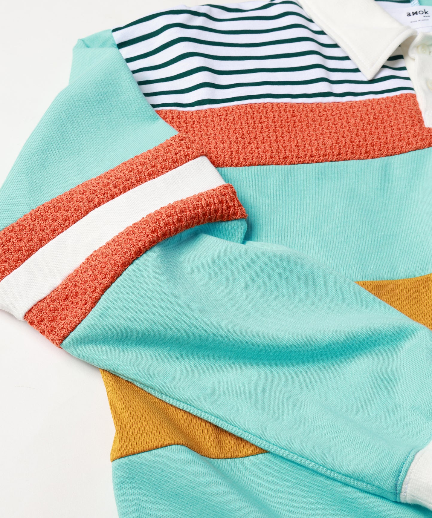 PATCHWORK POLO SHIRT