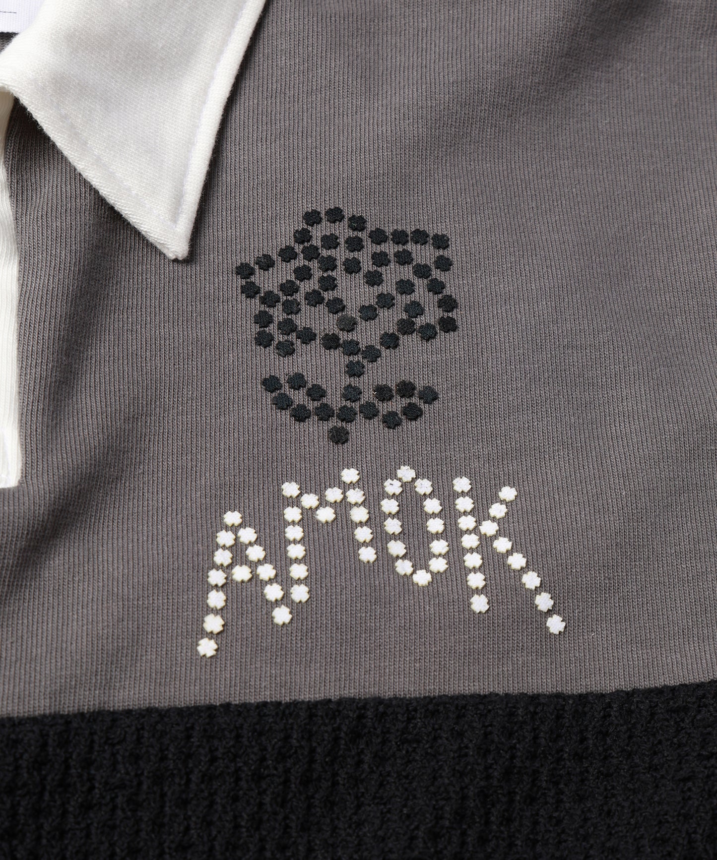 PATCHWORK POLO SHIRT
