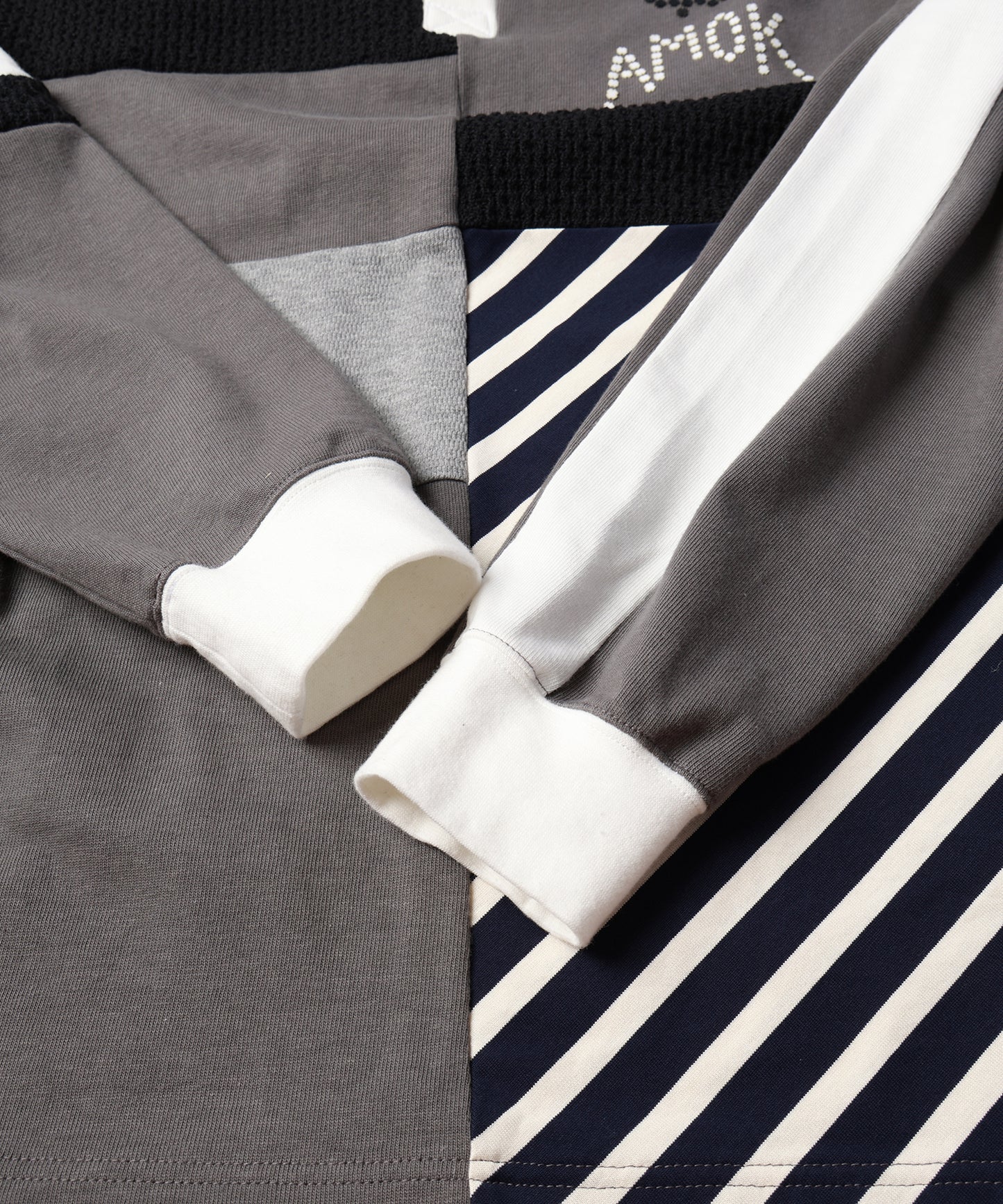 PATCHWORK POLO SHIRT