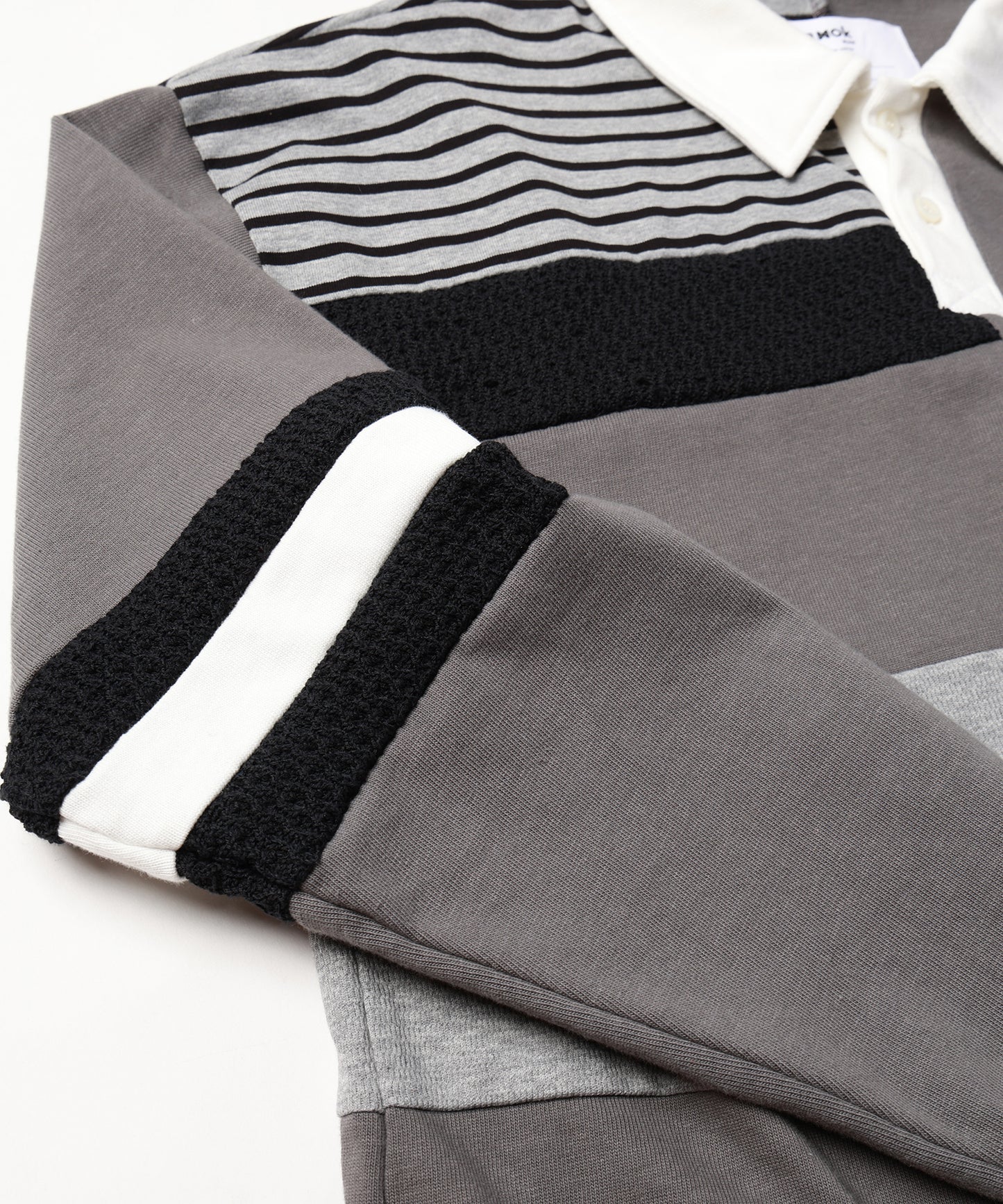 PATCHWORK POLO SHIRT