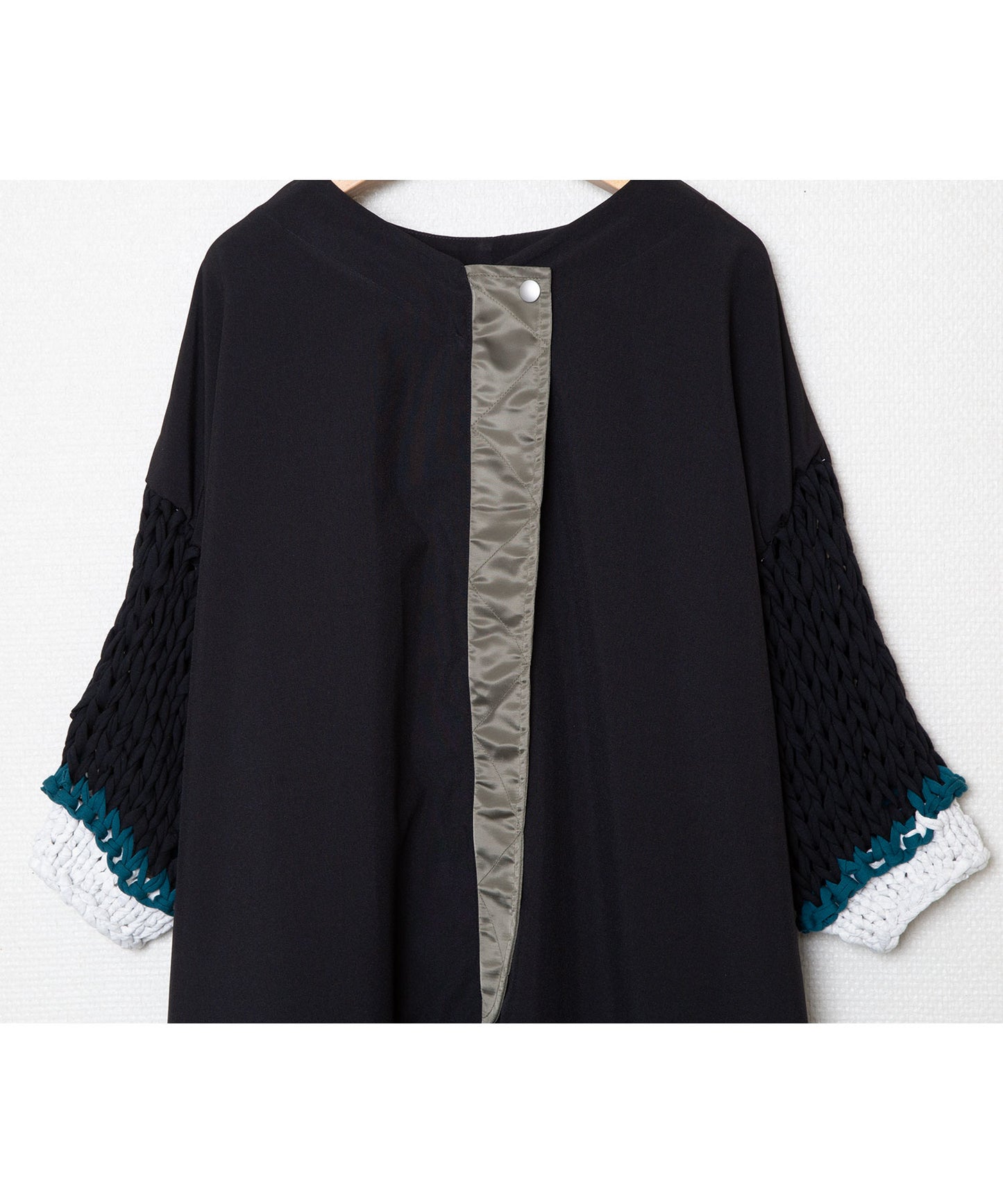 Loose Sleeve Military One-piece