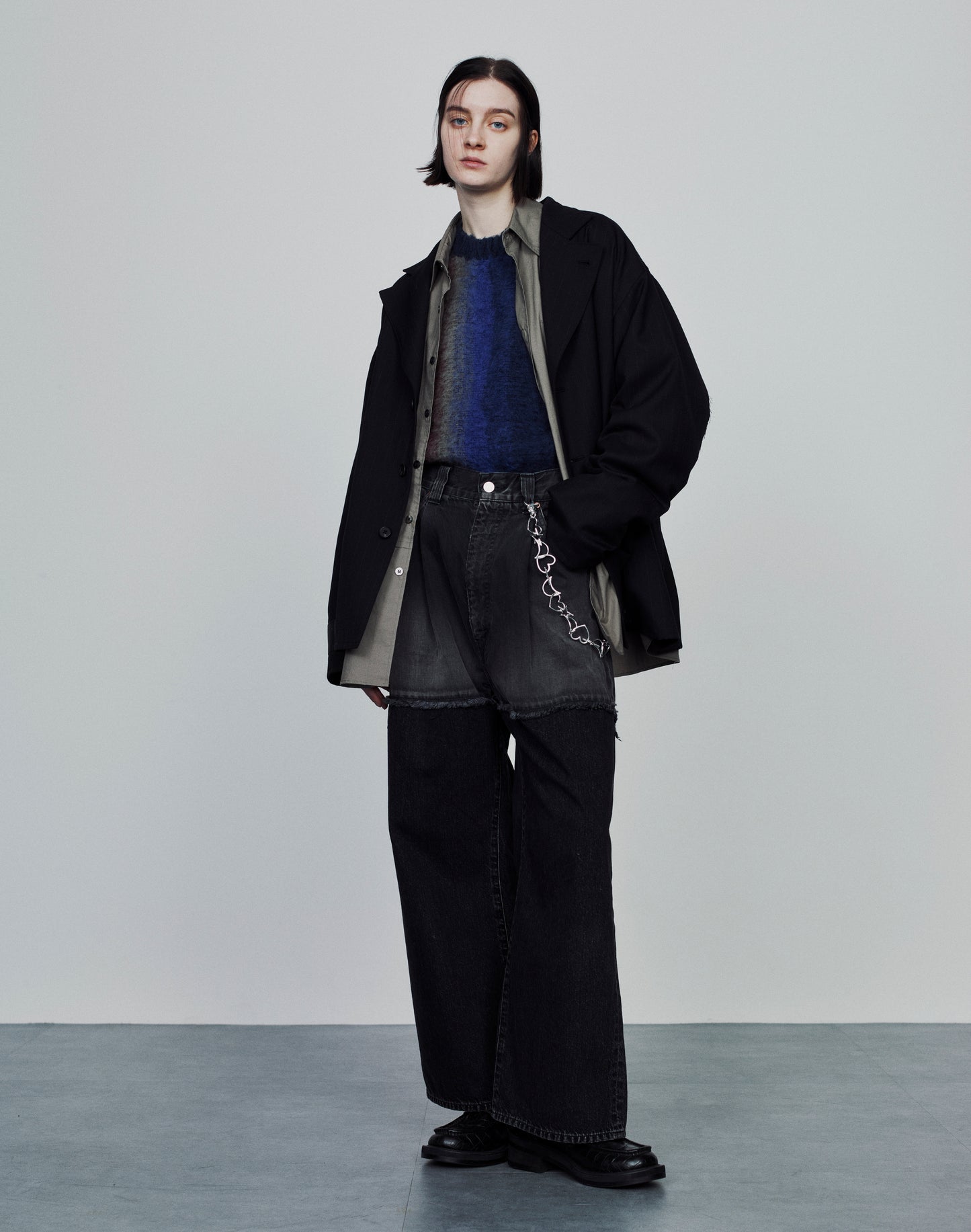 WOOL OVER TAILORED JACKET