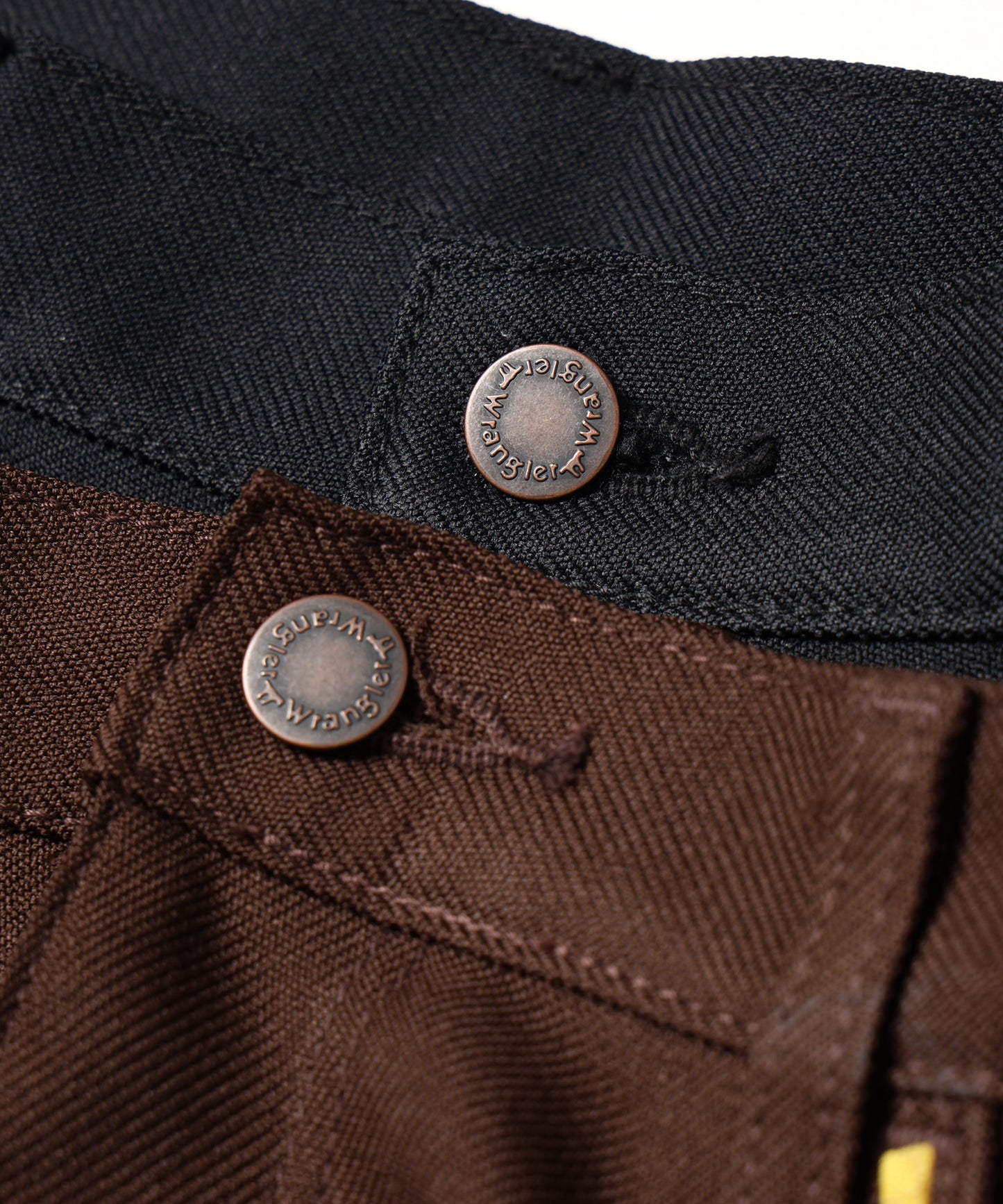 amok × wrangler LASER STITCH WRANCHER PANTS