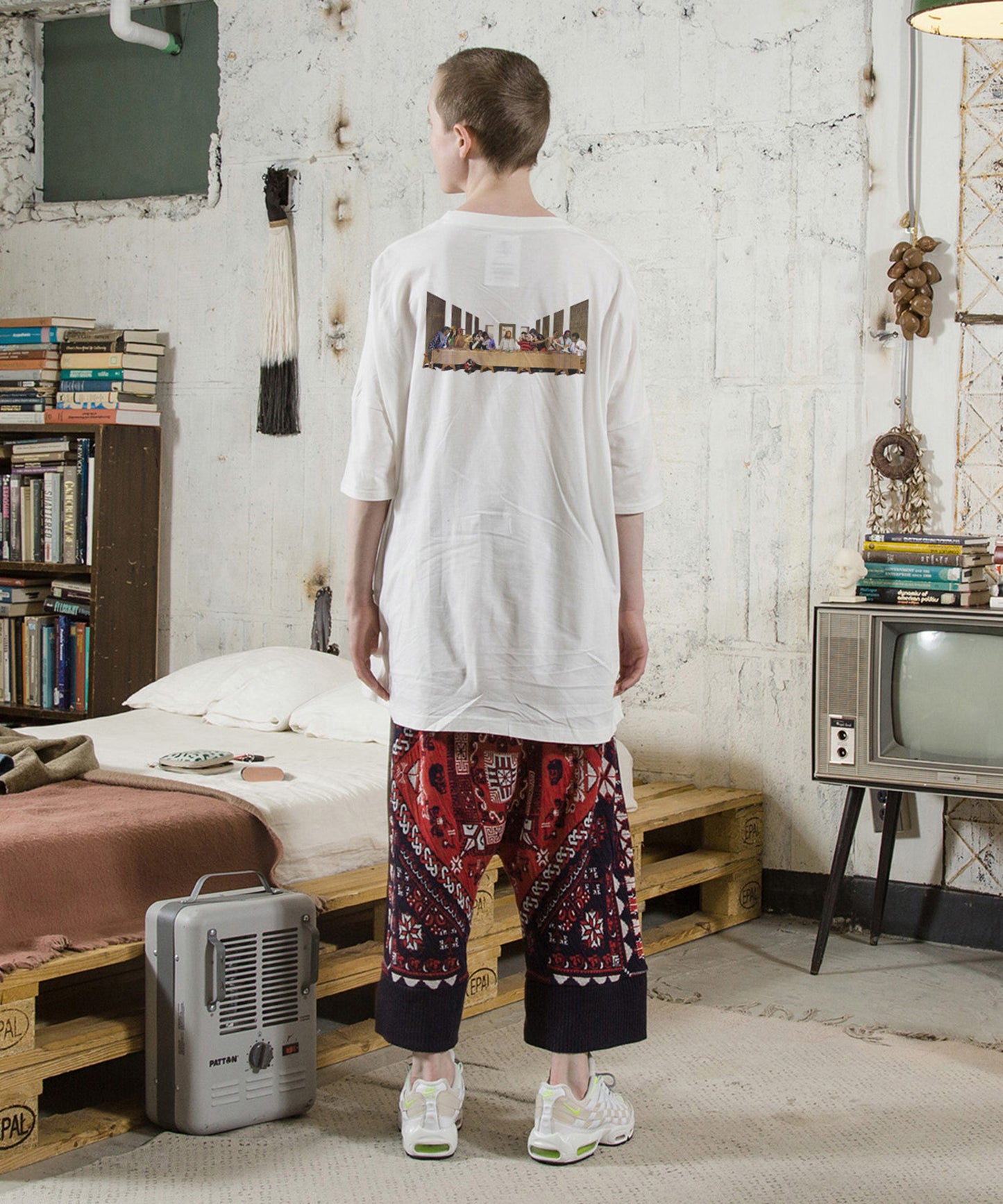 Jaquard Relax Pants
