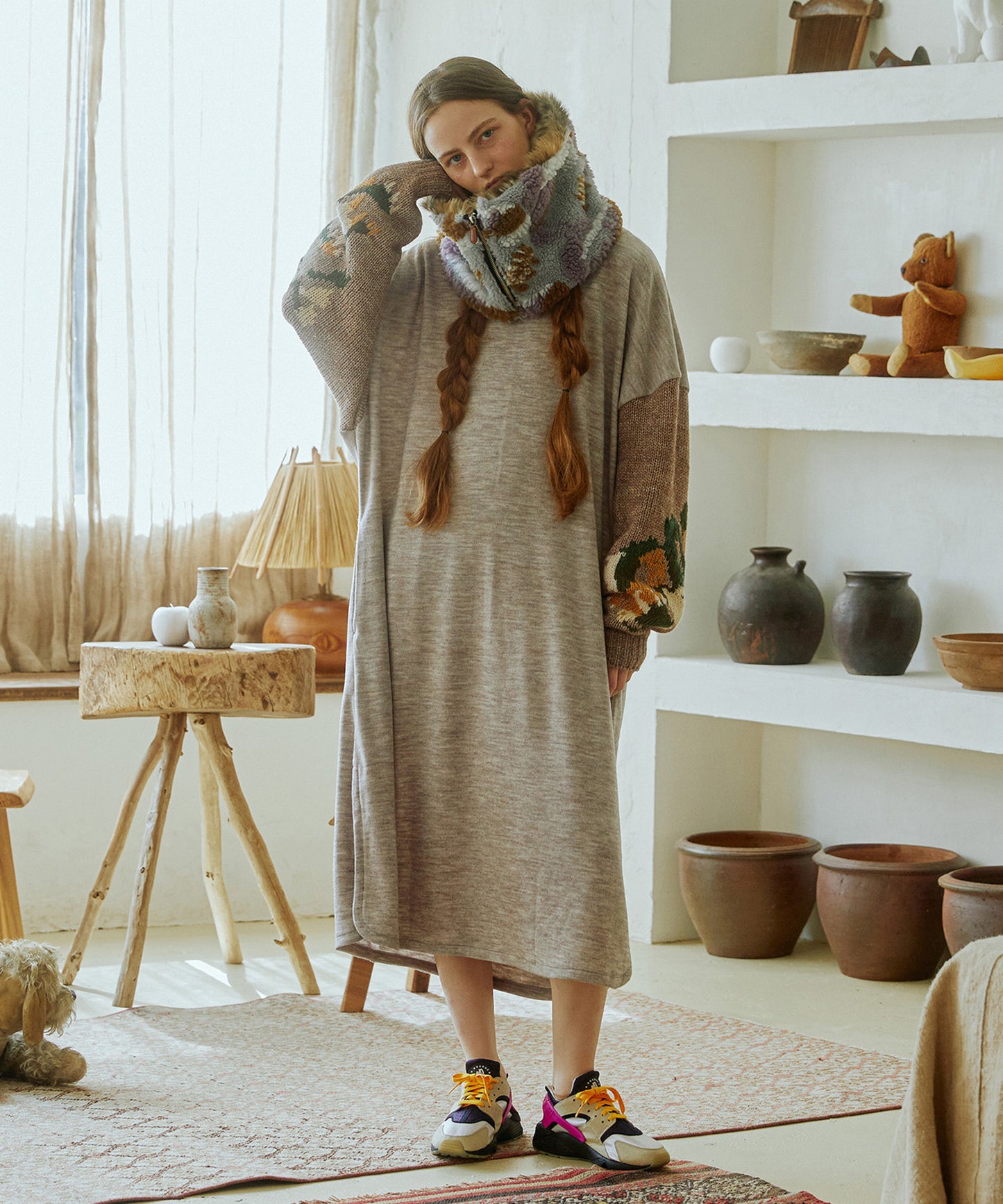 Forest Fleece JQ Neck Warmer