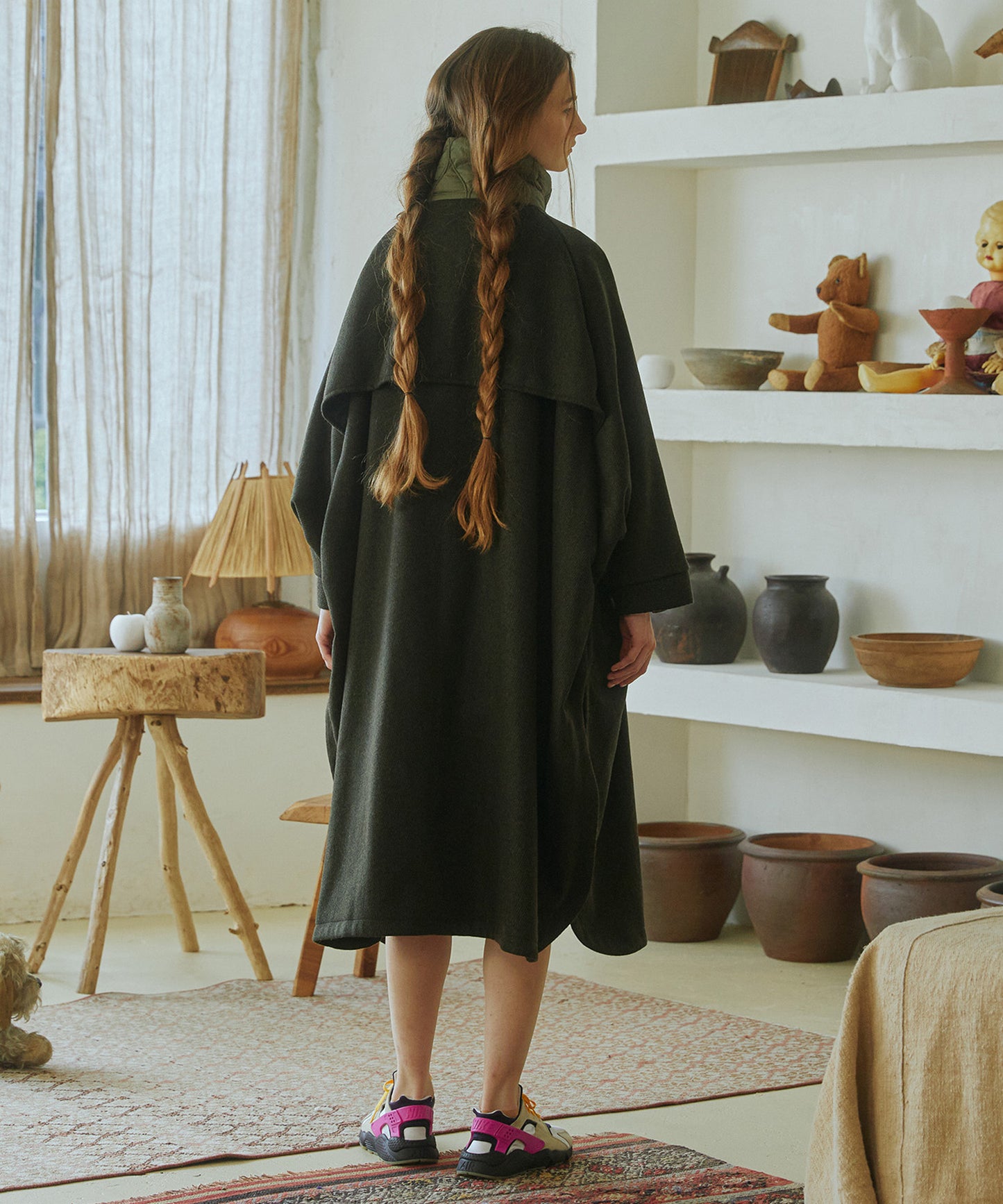 Cashmere Mix Mant Trench