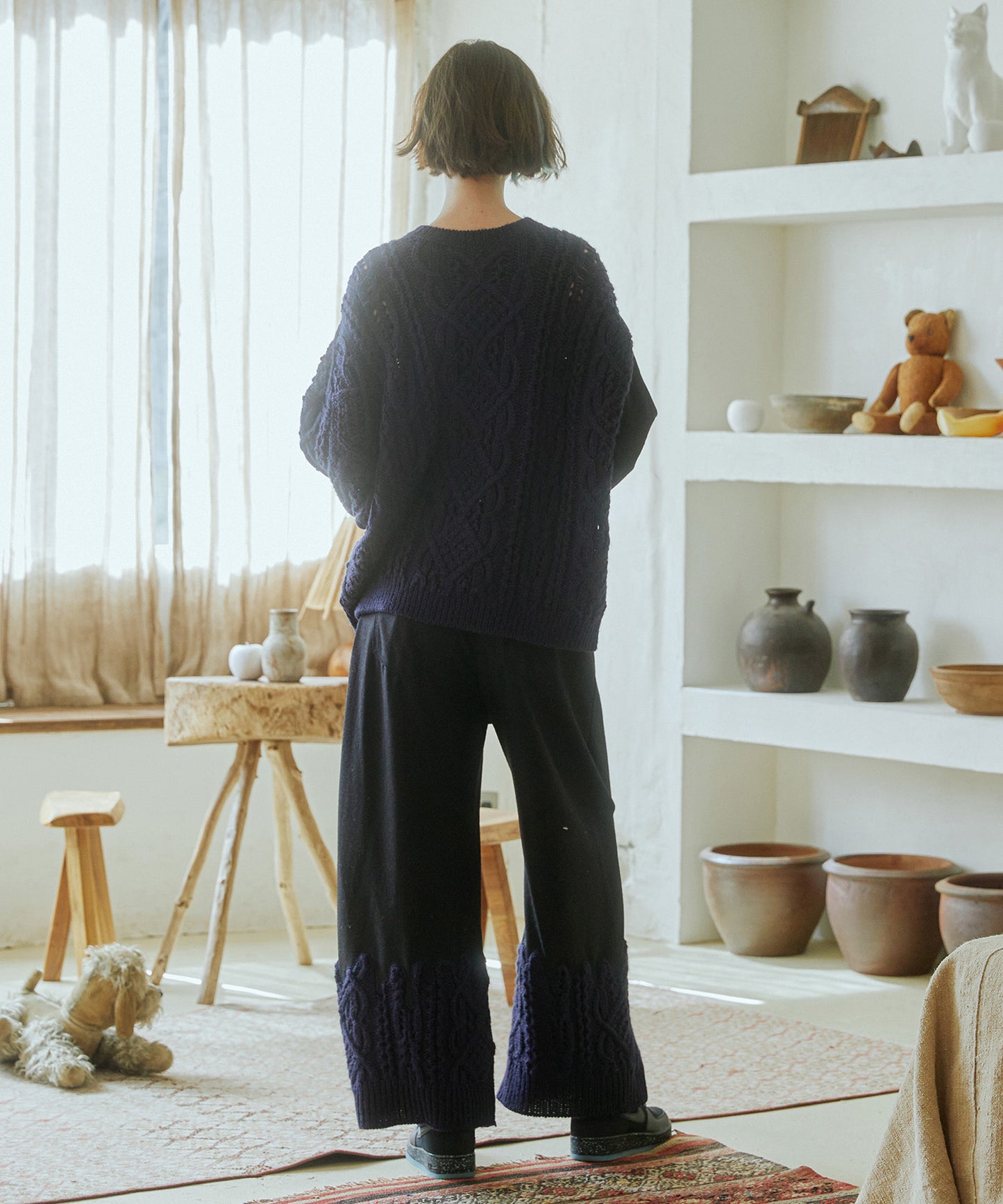 EUZEEN Mix Knit Sweater