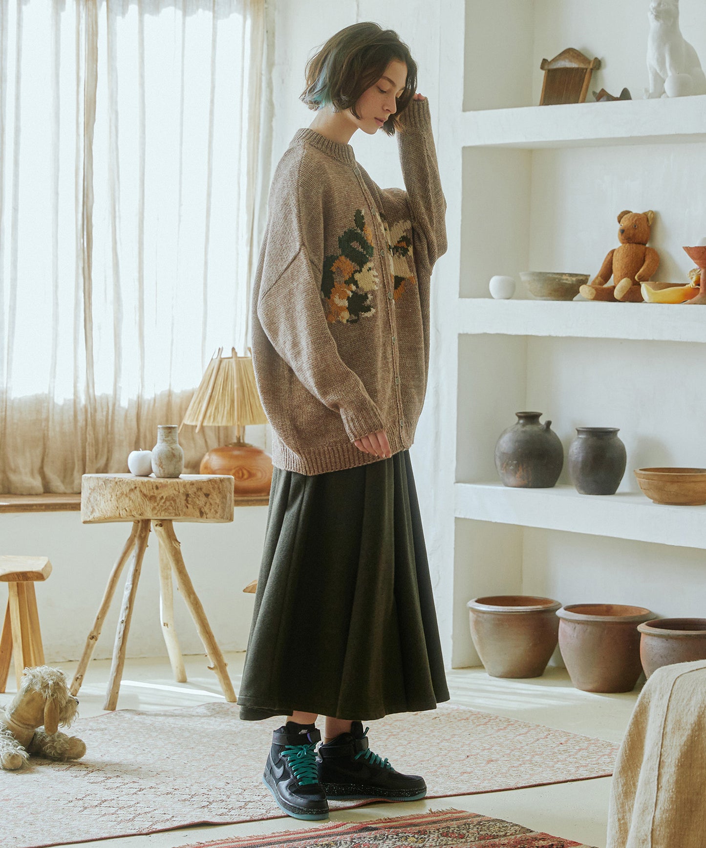 Natural Enemy Chimeras Knit COAT