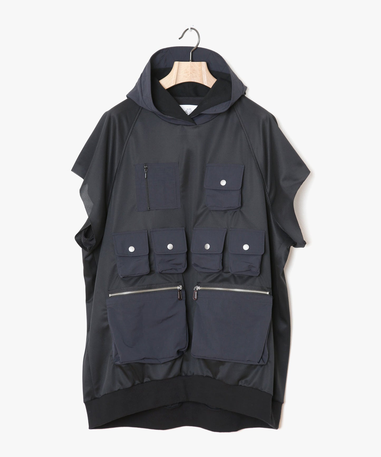 Fisherman's vest hoodie