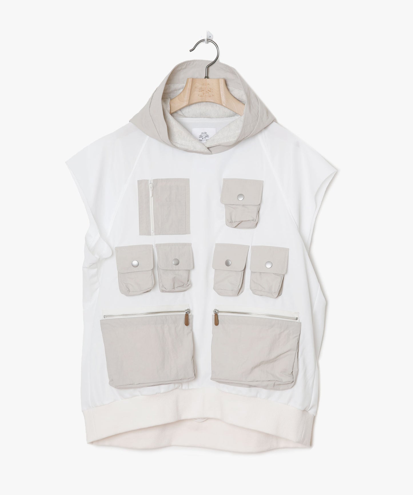 Fisherman's vest hoodie