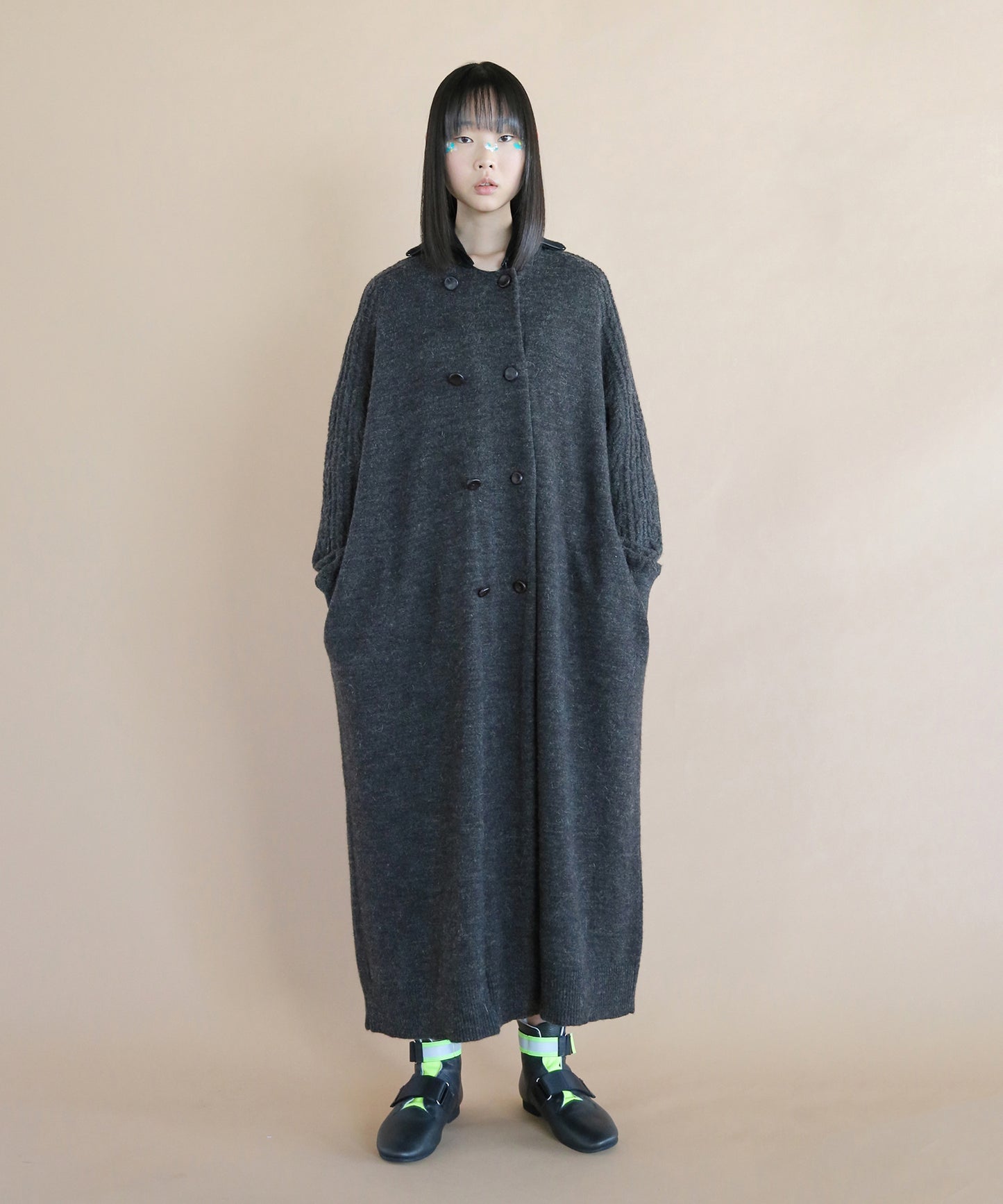 Knit Laidback Trench Coat