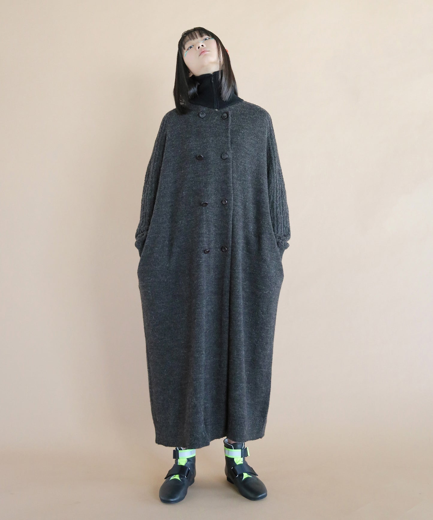 Knit Laidback Trench Coat