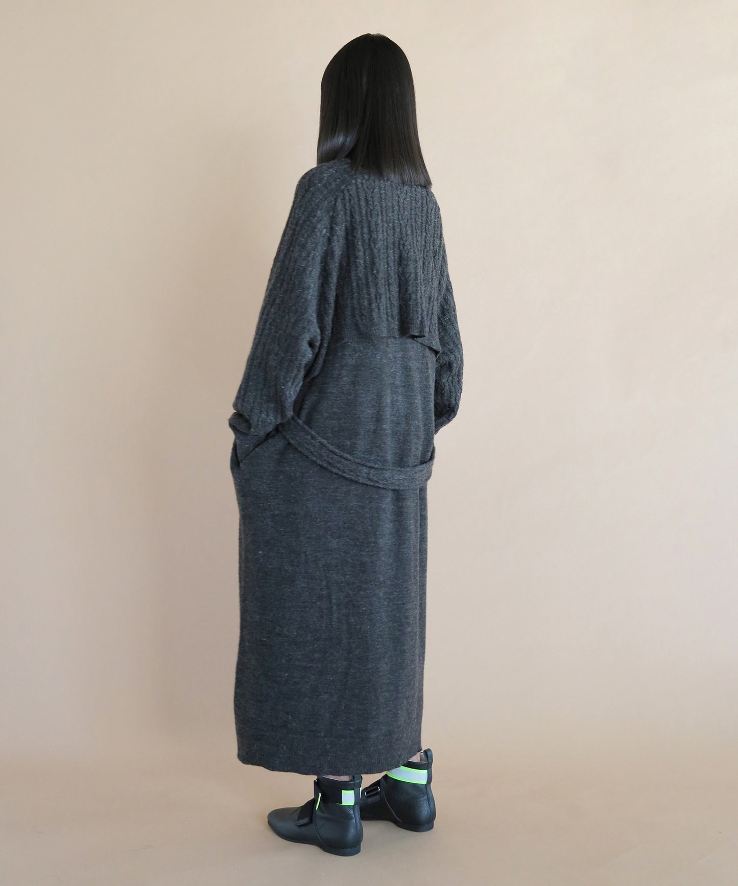 Knit Laidback Trench Coat