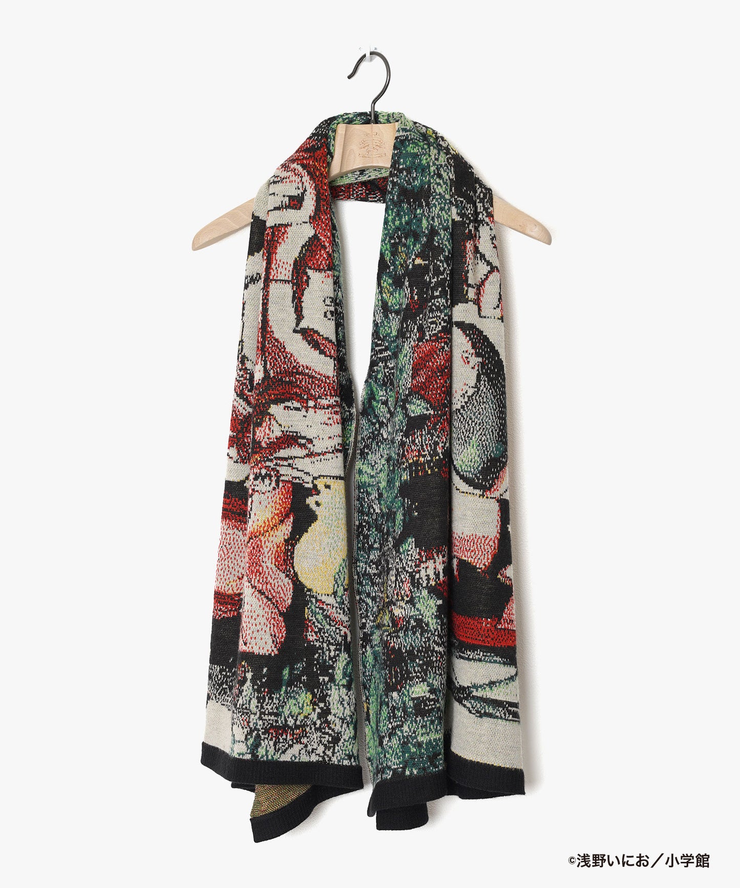 浅野いにお×STOF 勇者たち Knit Blanket Stole