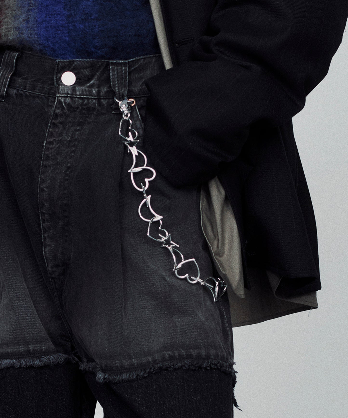 2WAY STAR MOON HEART CHAIN