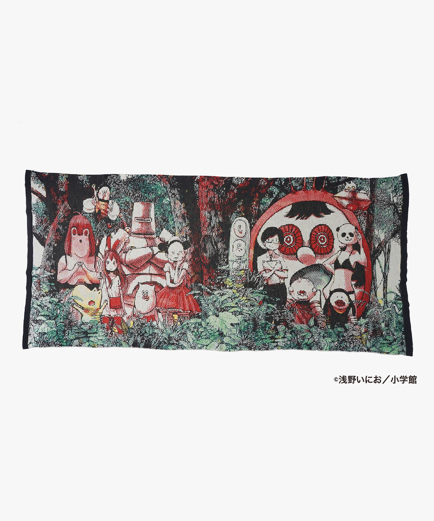 浅野いにお×STOF 勇者たち Knit Blanket Stole