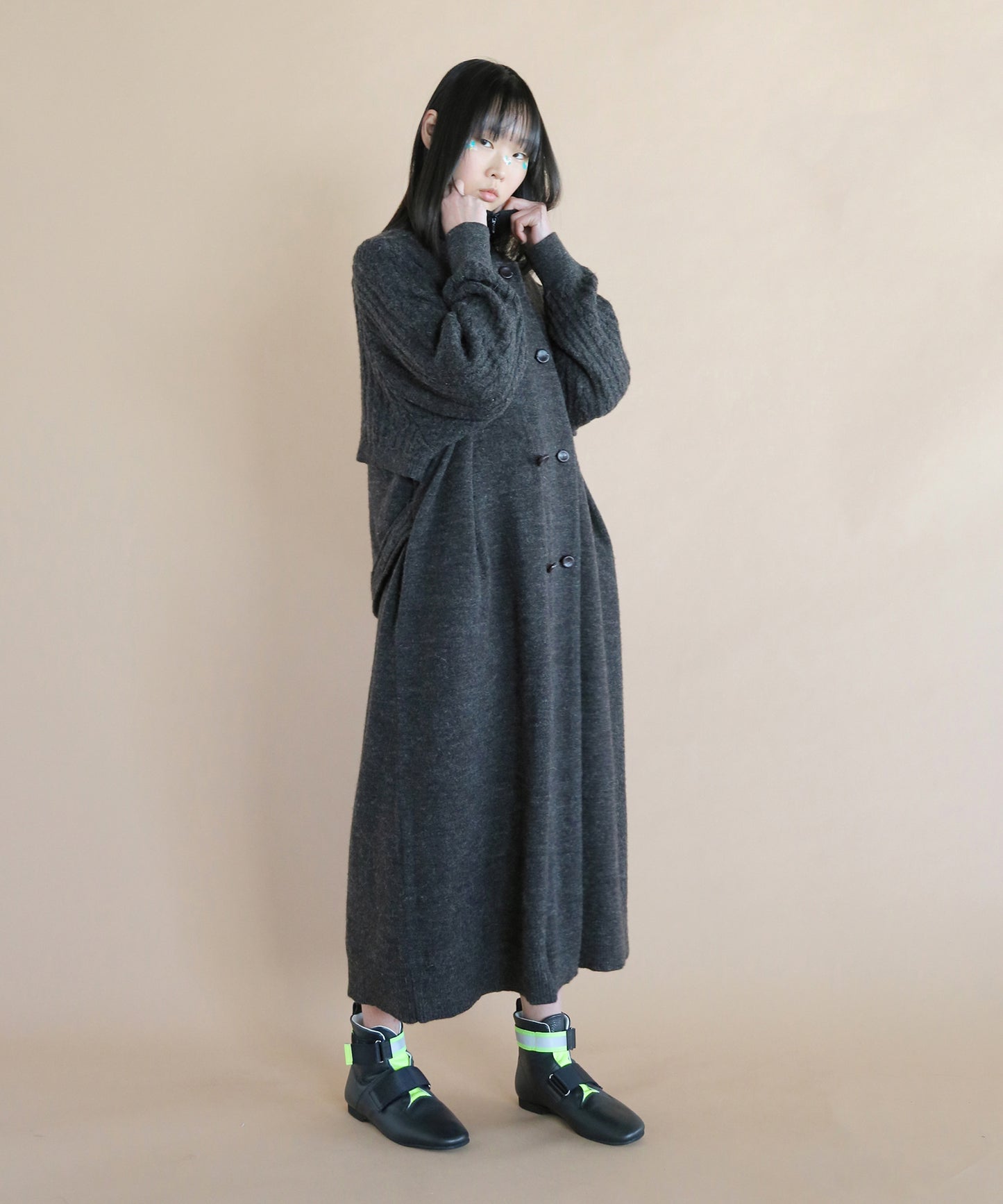 Knit Laidback Trench Coat