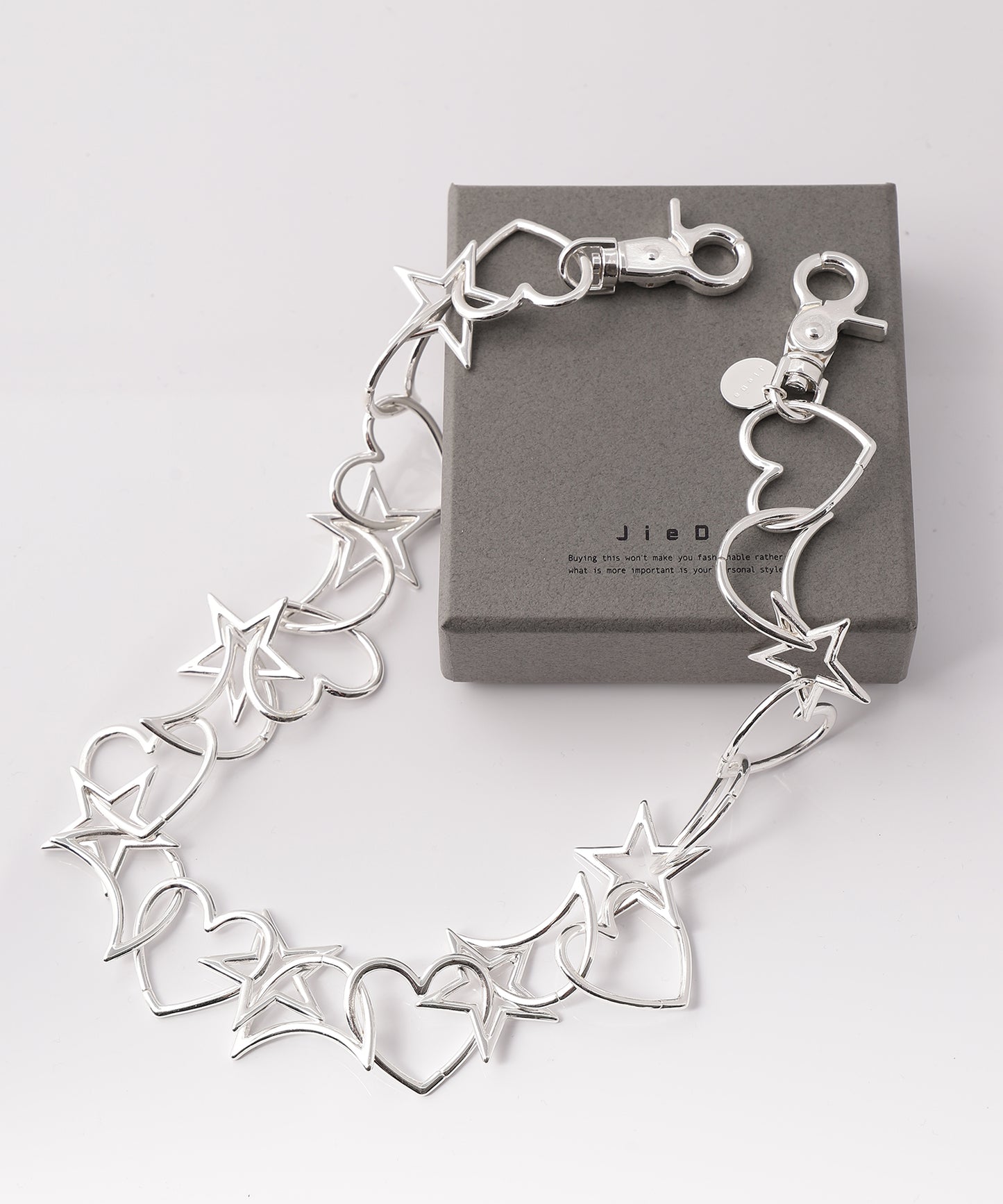 2WAY STAR MOON HEART CHAIN