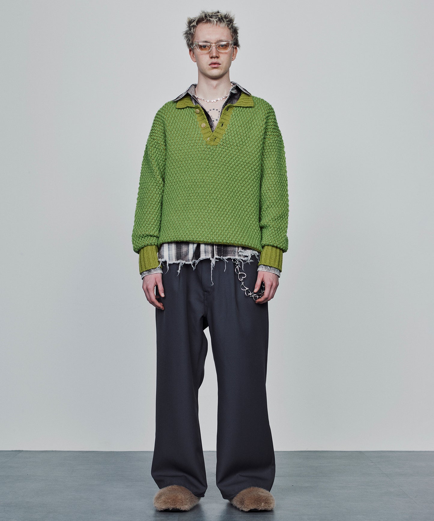 POPCORN SKIPPER KNIT