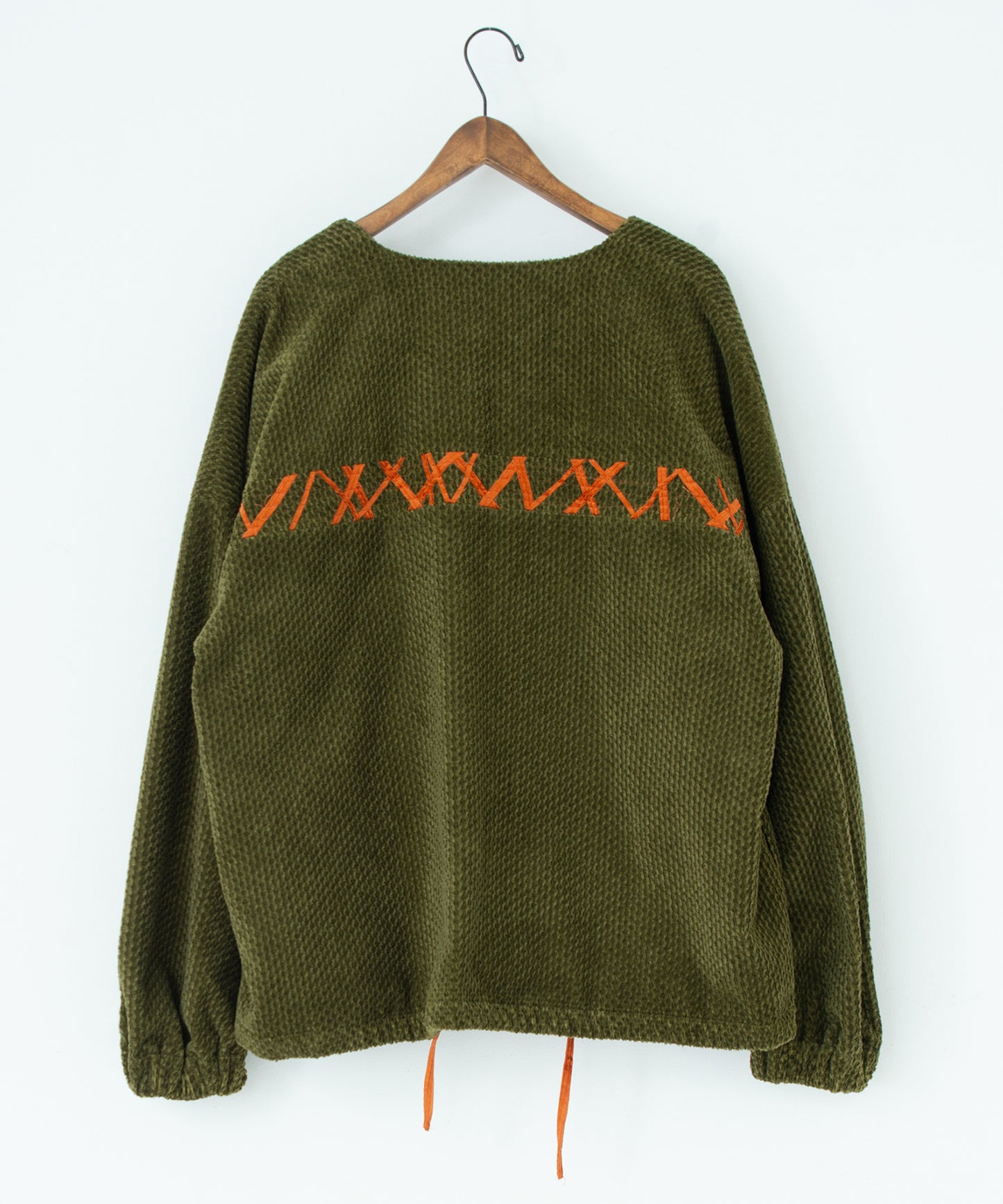 handwork collarless jacket