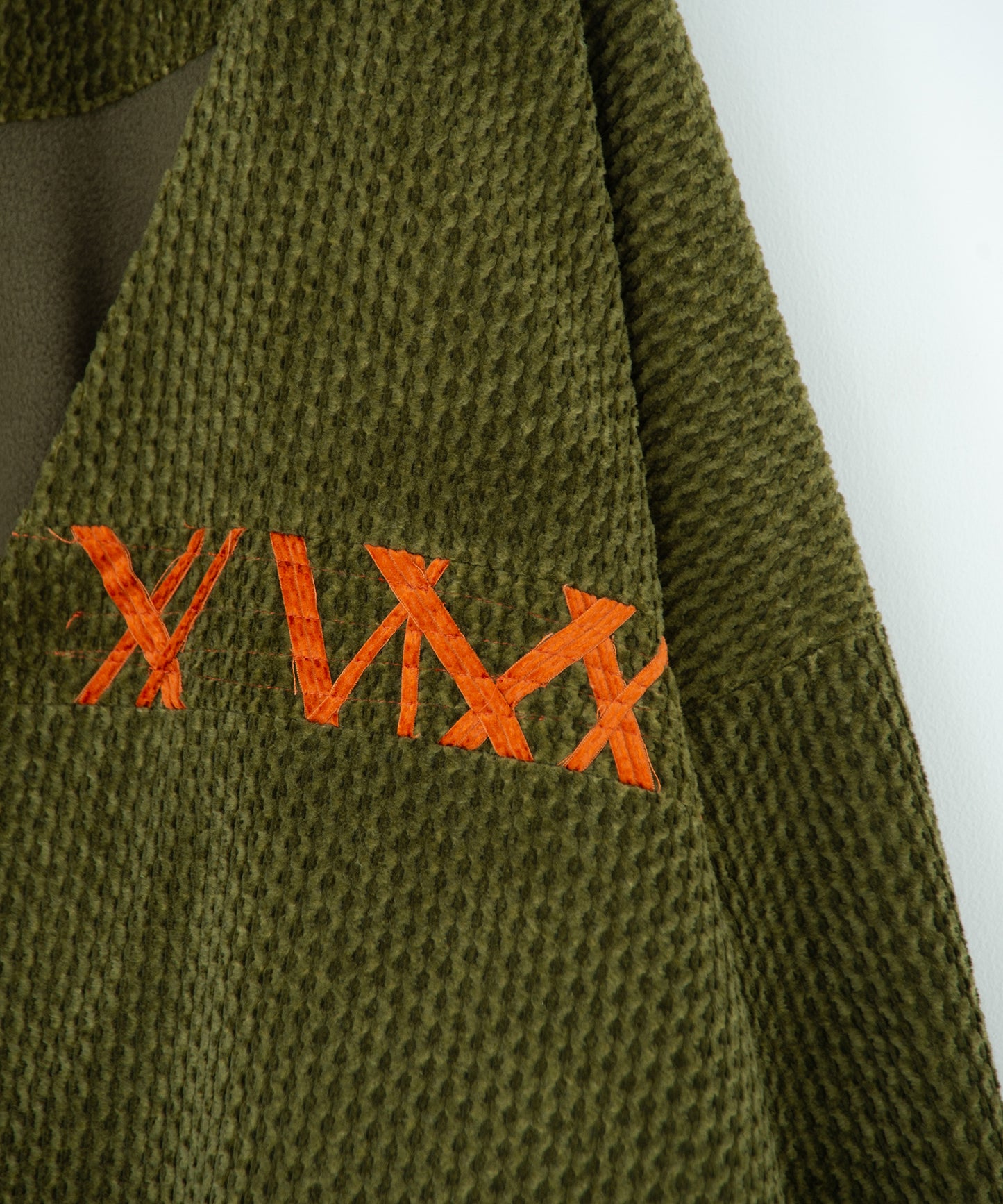 handwork collarless jacket