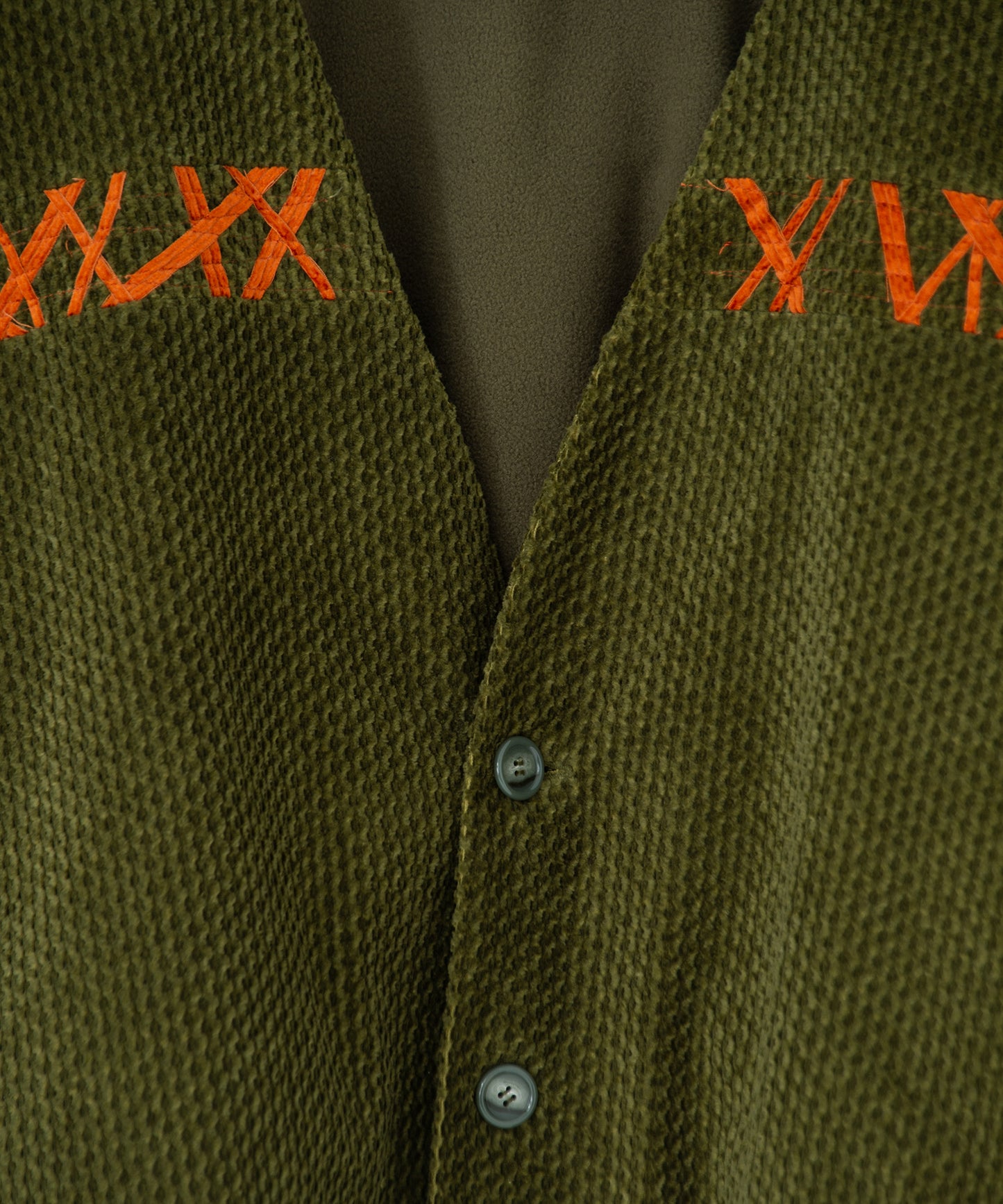 handwork collarless jacket