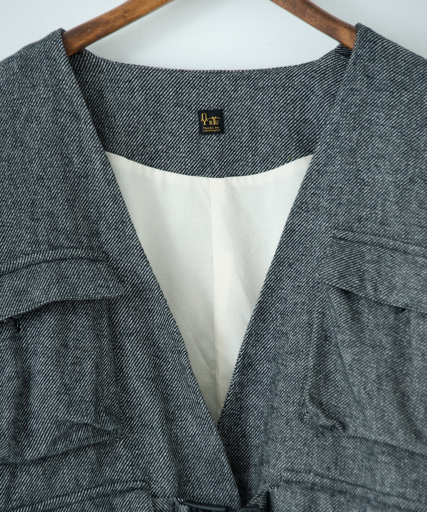 cotton tweed nomad jacket
