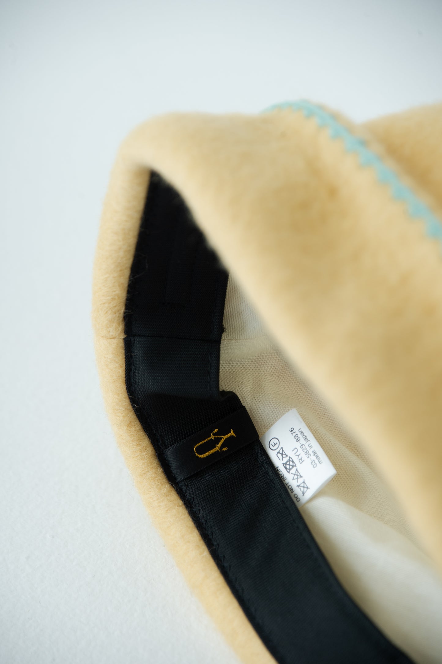 needle work toque hat