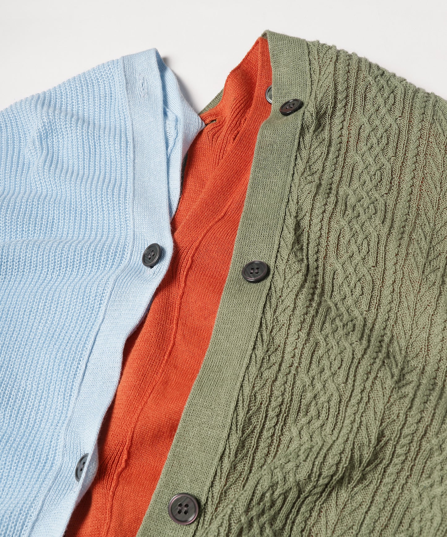3piece knit cardigan