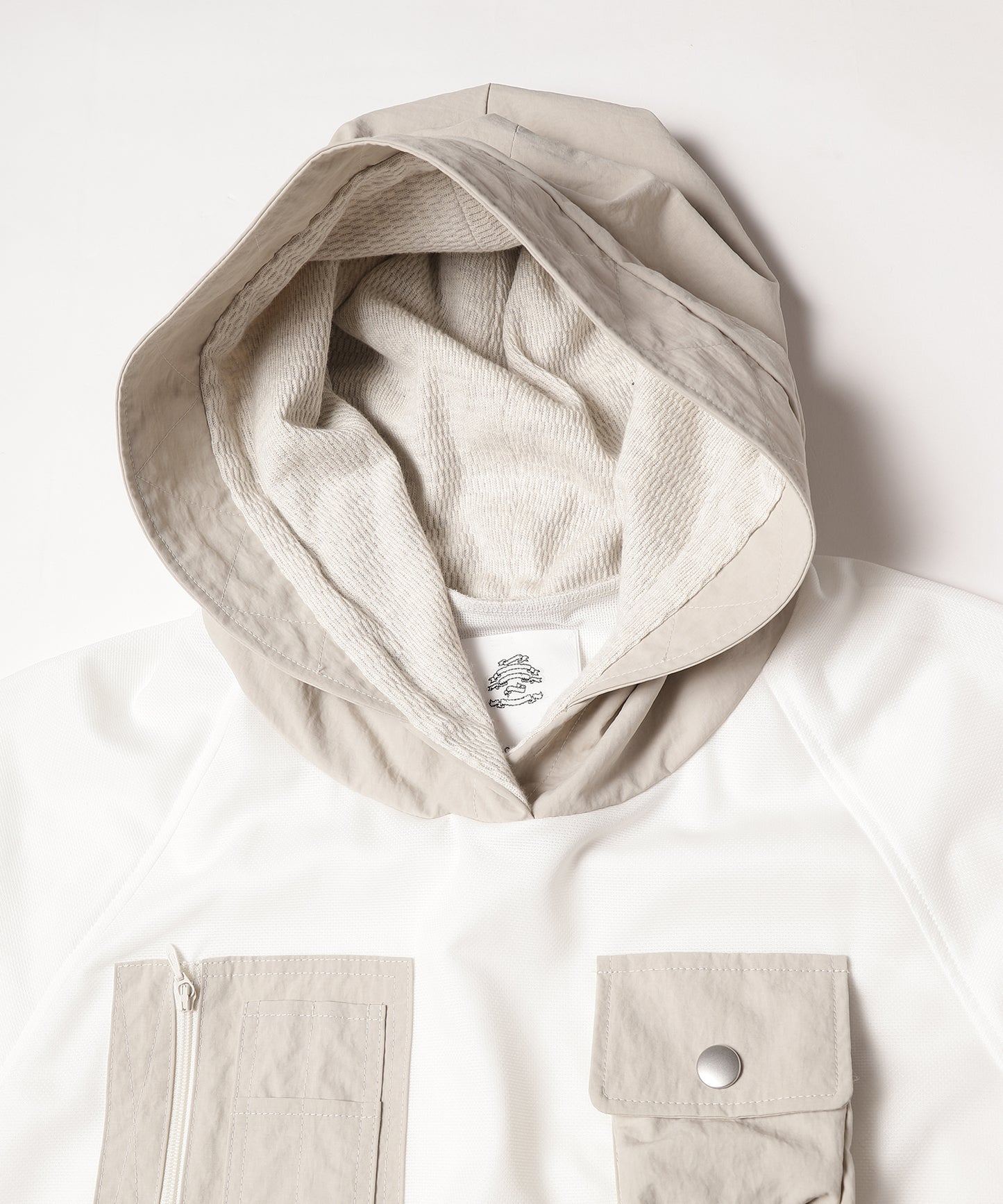 Fisherman's vest hoodie