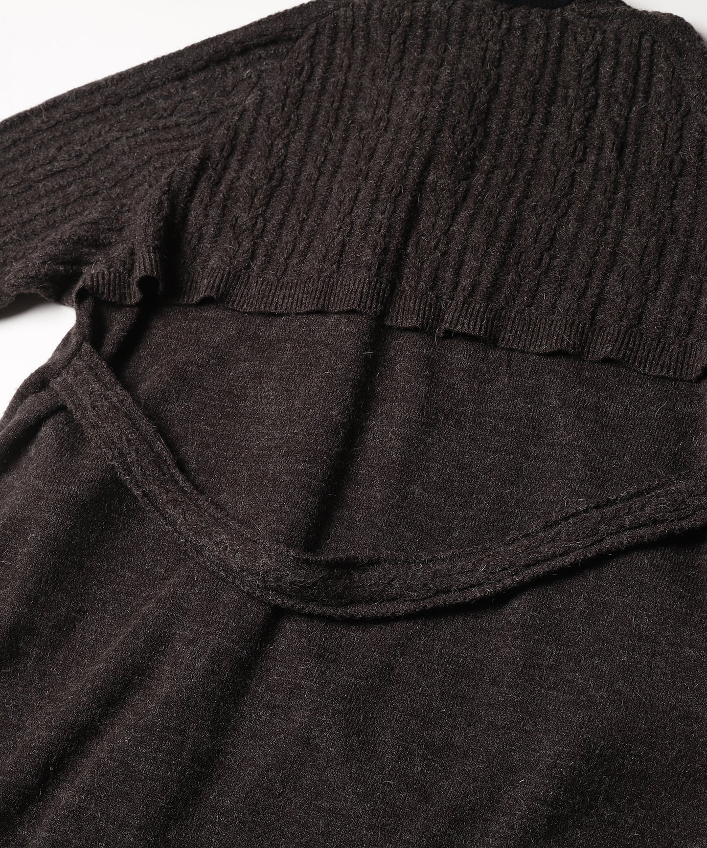 Knit Laidback Trench Coat