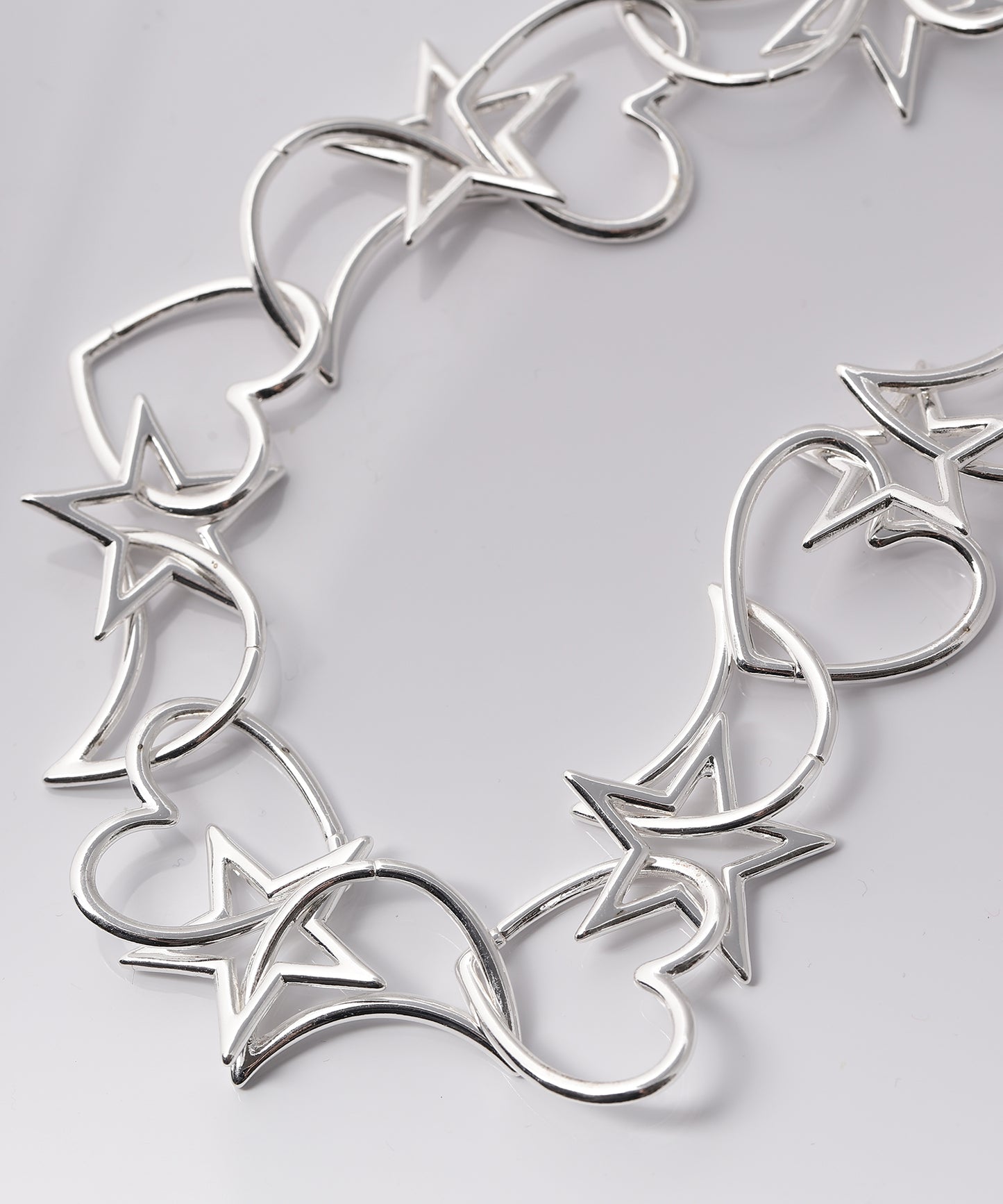 2WAY STAR MOON HEART CHAIN