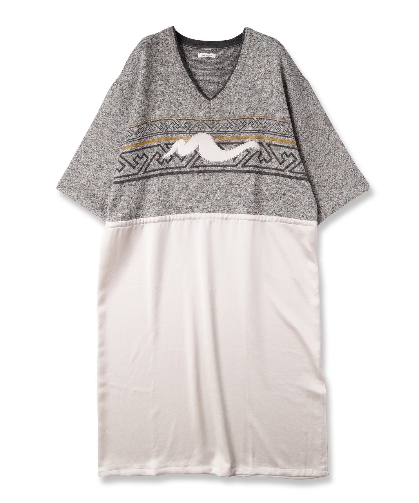 nyoroli KNIT*SATIN OP