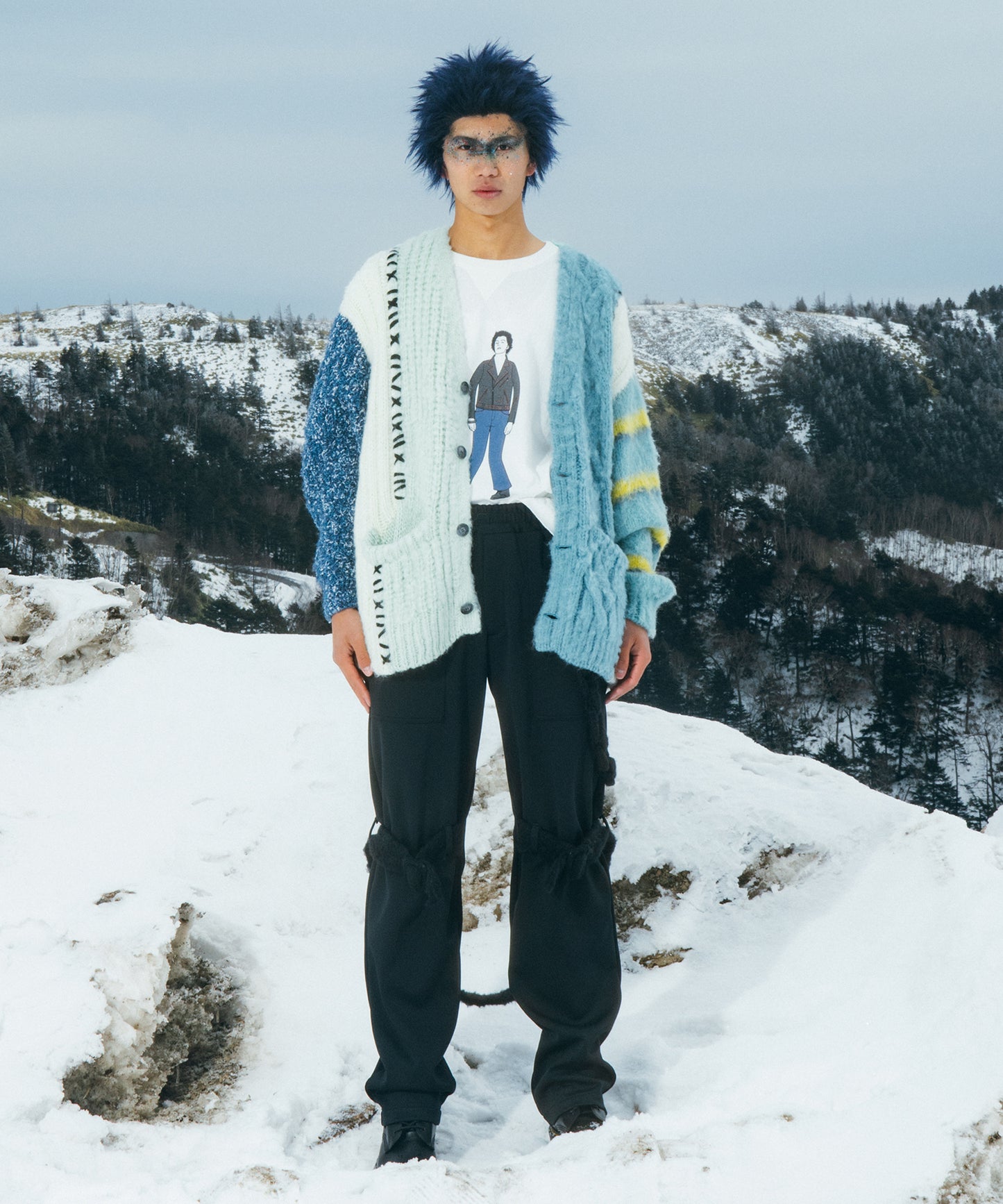 BONDAGE KNIT PANTS