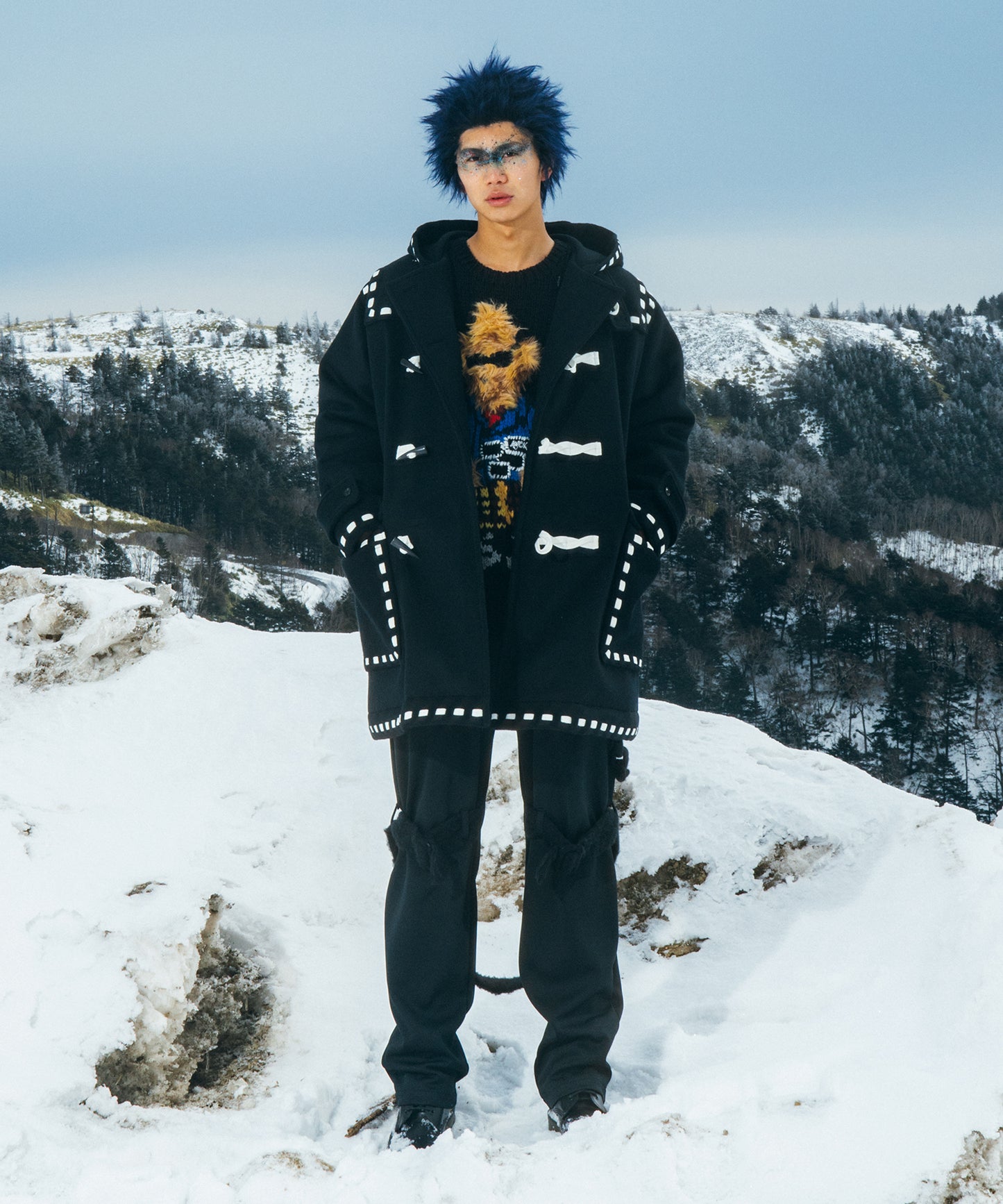 BONDAGE KNIT PANTS