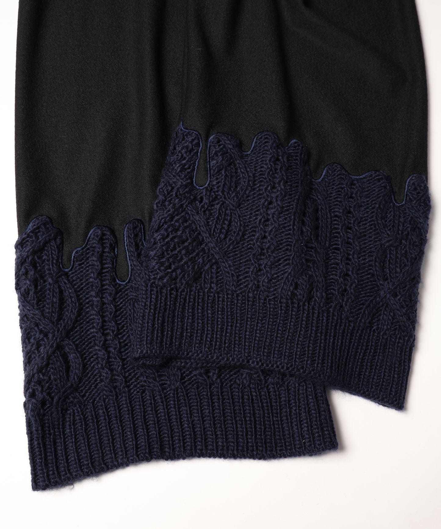 Erode Knit Wide Pants