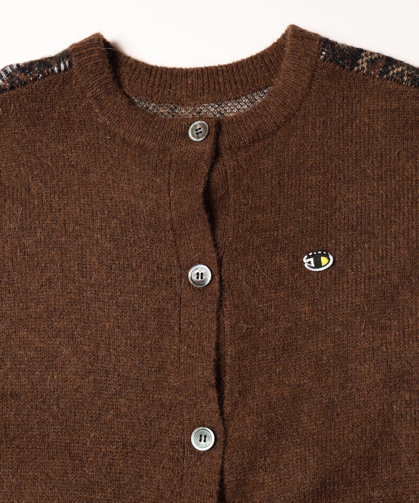 2way Mix Textile Knit Gawn