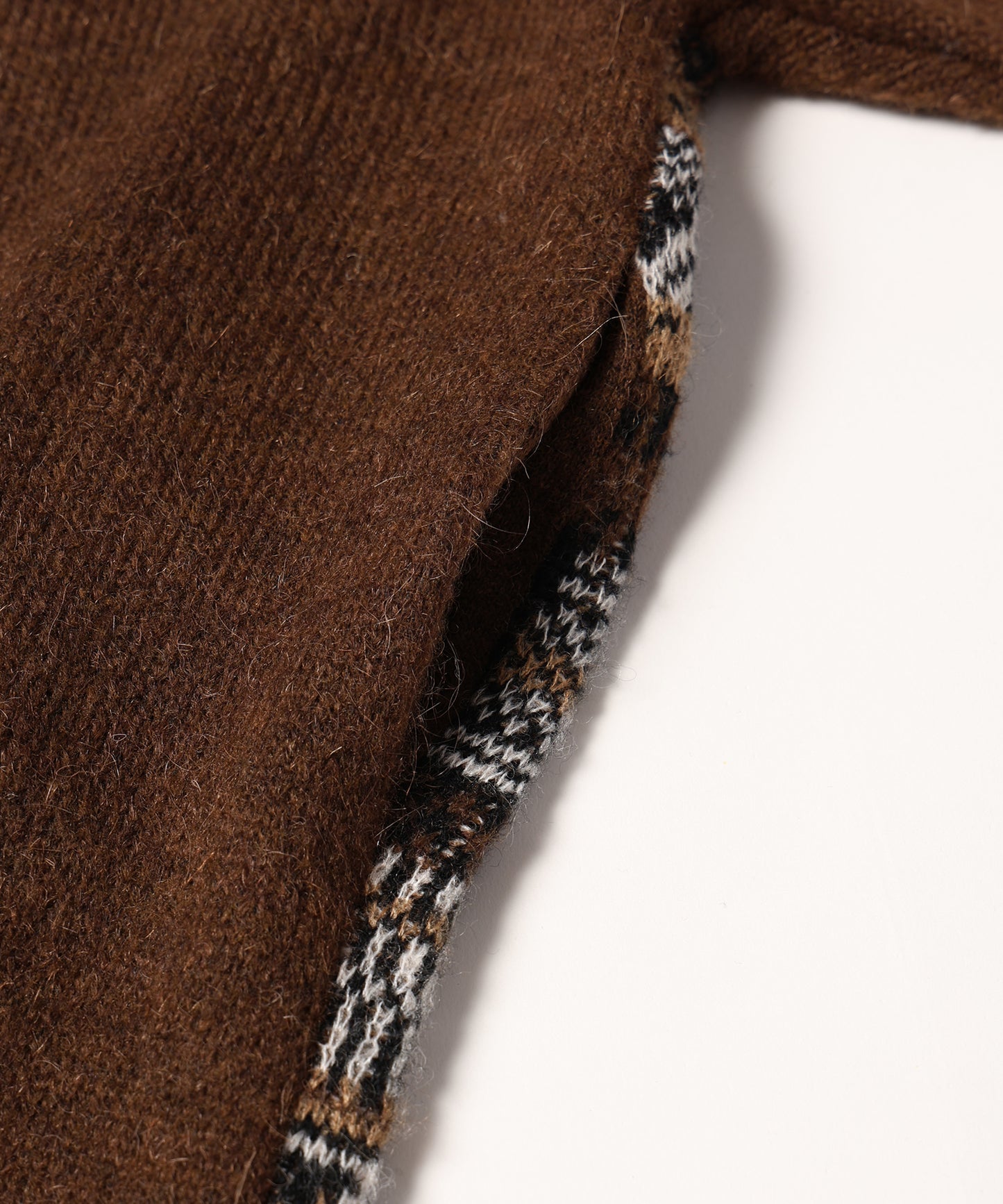 2way Mix Textile Knit Gawn