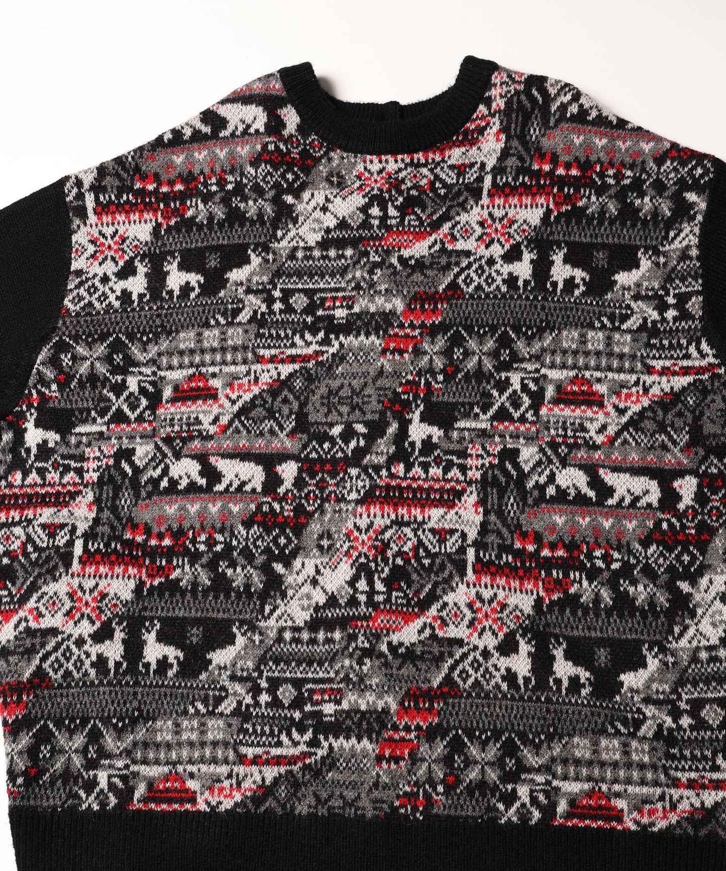 2way Mix Textile Knit Gawn