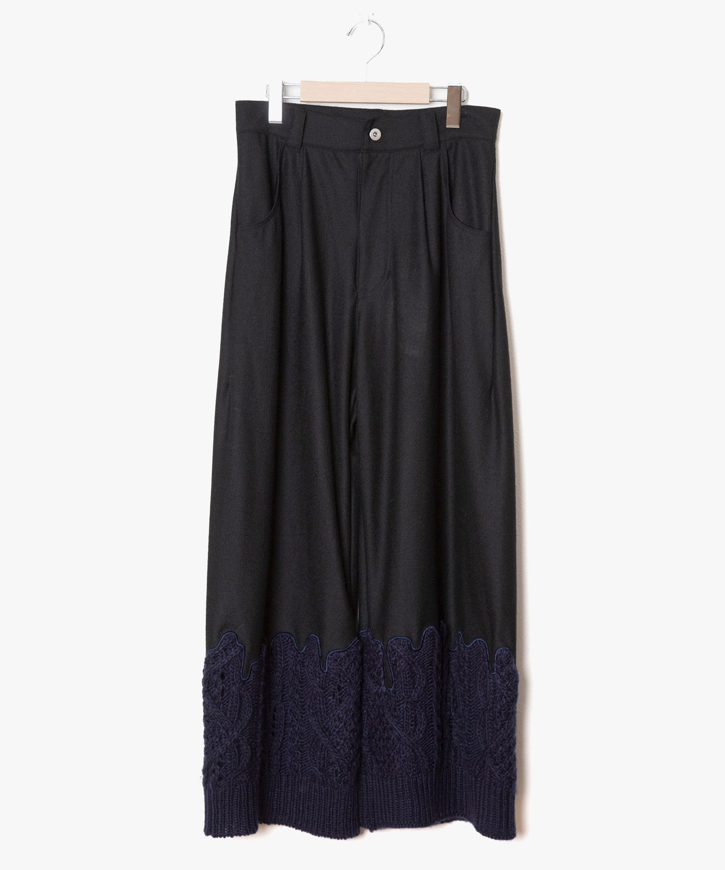 Erode Knit Wide Pants
