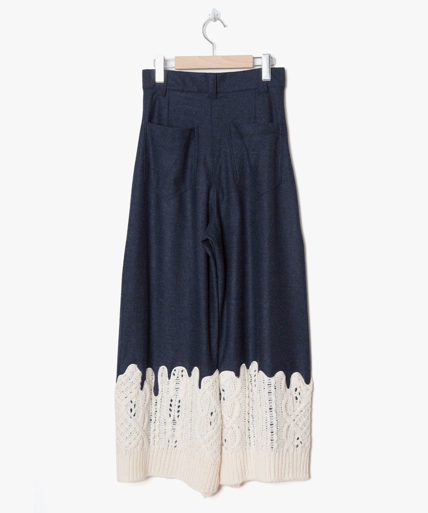 Erode Knit Wide Pants