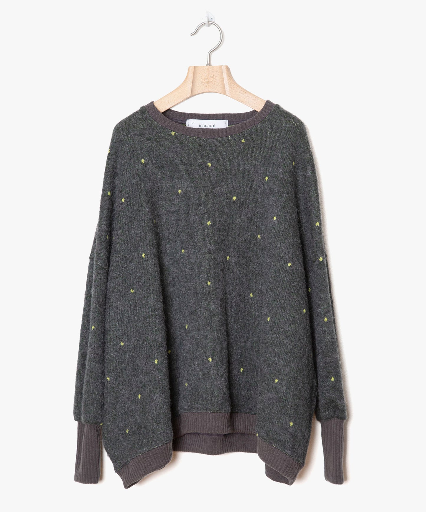 Tiny Fruits Mohair Wide Pullover
