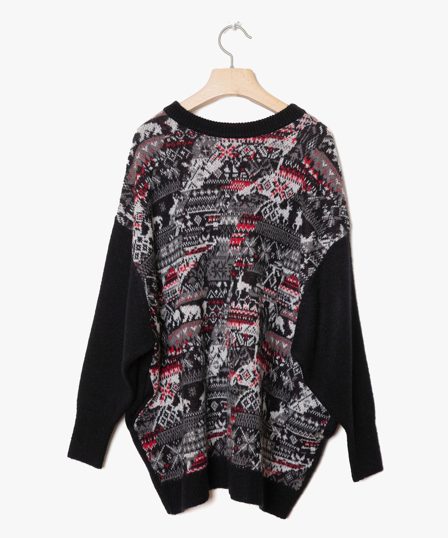 2way Mix Textile Knit Gawn