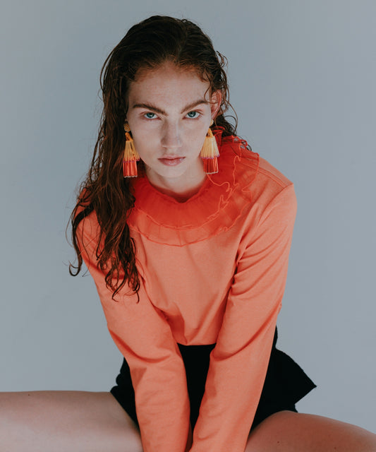 FRILL COLLAR C/S