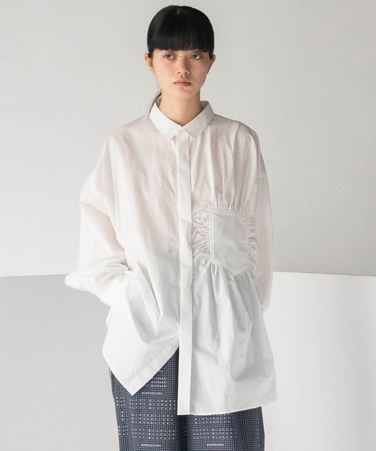 NEGATIVE SPACE POCKET SHIRT