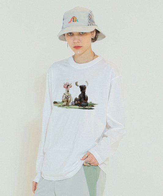 Various Festival L/S Tee  【KUKERI】