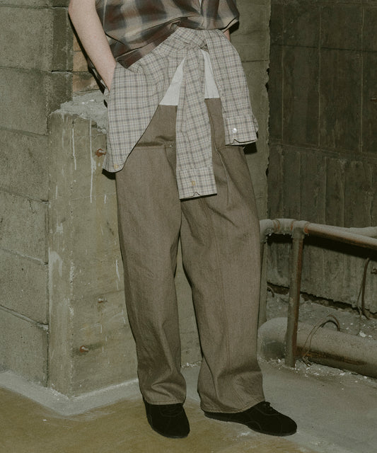 BAKER TUCK DENIM