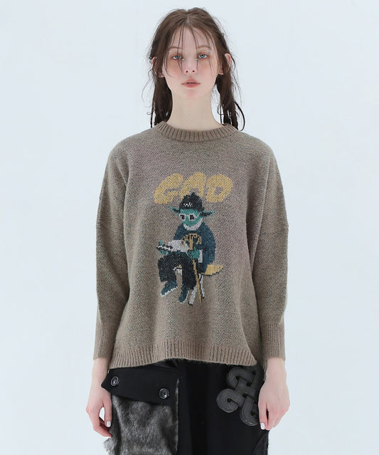 GOD Only Knows Knit Sweater