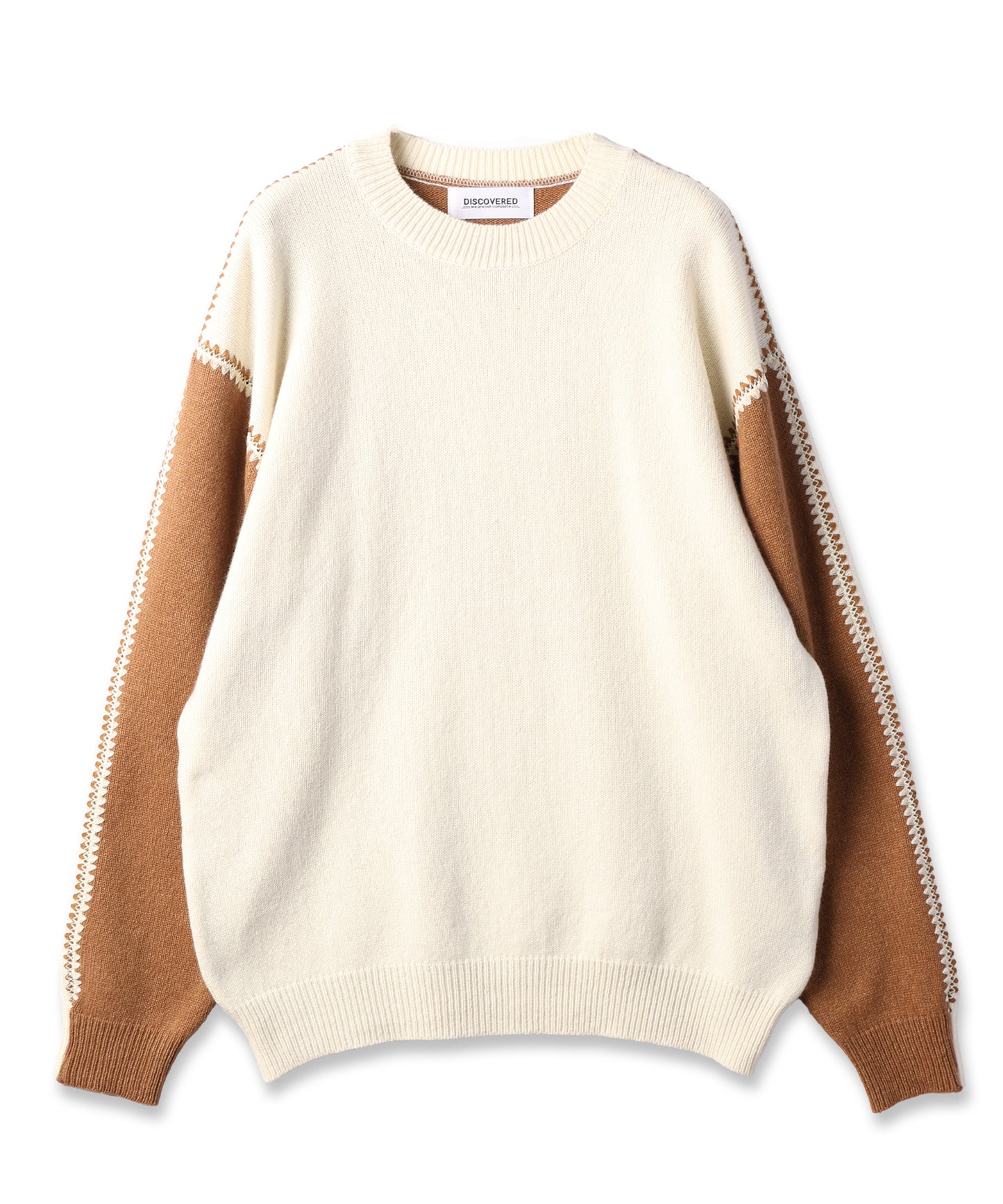 OPPOSITE SHELL STITCH KNIT